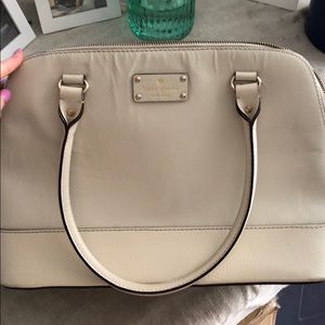 White Kate spade purse